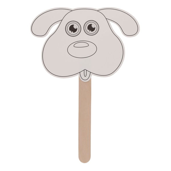 Make Your own Lollipop Dog Fan Pack of 10, Learning SPACE