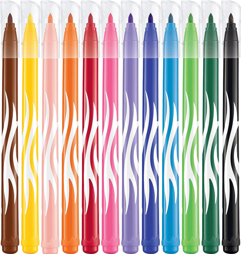 Maped Color'peps Jungle Colour Markers - Pk 12, Learning SPACE