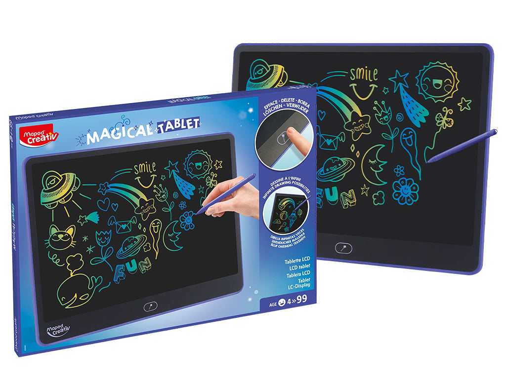 Maped Creativ 16" Magical LCD Tablet With Pen, Learning SPACE