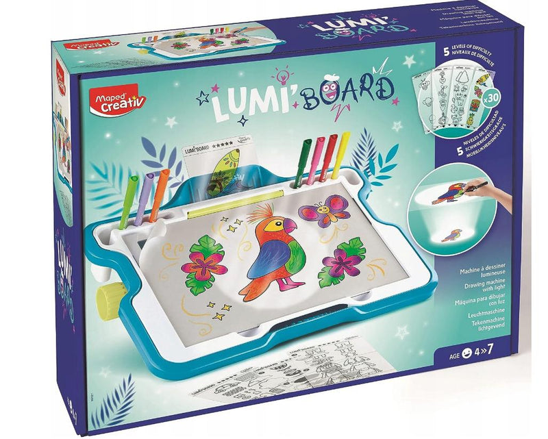 Maped Creativ Lumi Board - Drawing Board With Light, Learning SPACE