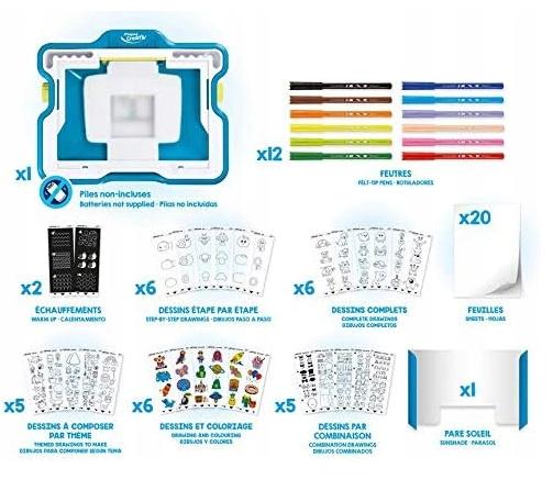 Maped Creativ Lumi Board - Drawing Board With Light, Learning SPACE