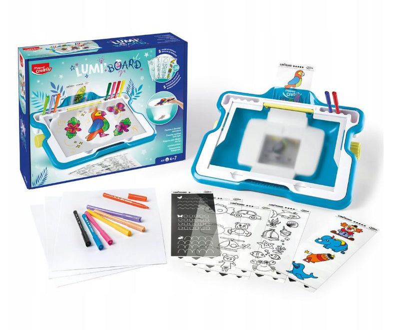 Maped Creativ Lumi Board - Drawing Board With Light, Learning SPACE