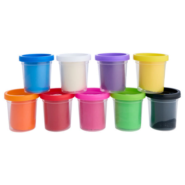 Maped Creativ Play Dough Set - 9 x 56g Pots & Accessories, Learning SPACE