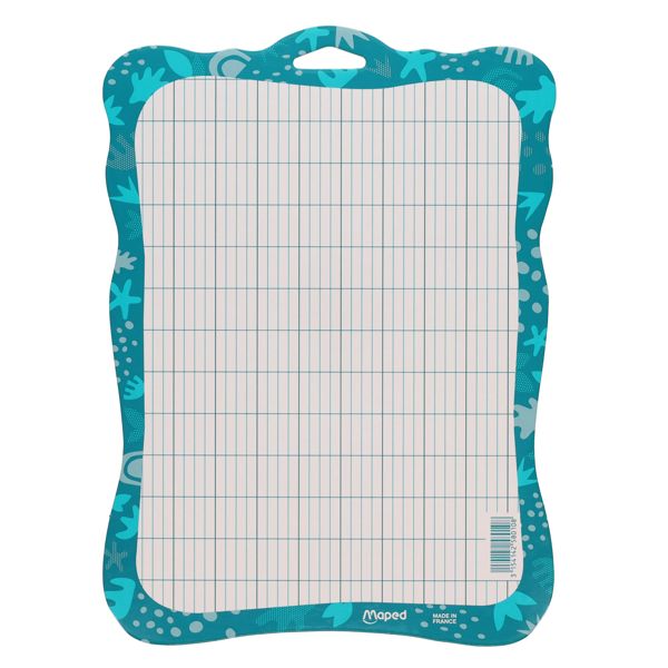 Maped Dry Wipe Whiteboard - Double-Sided (Grid & Plain), Learning SPACE