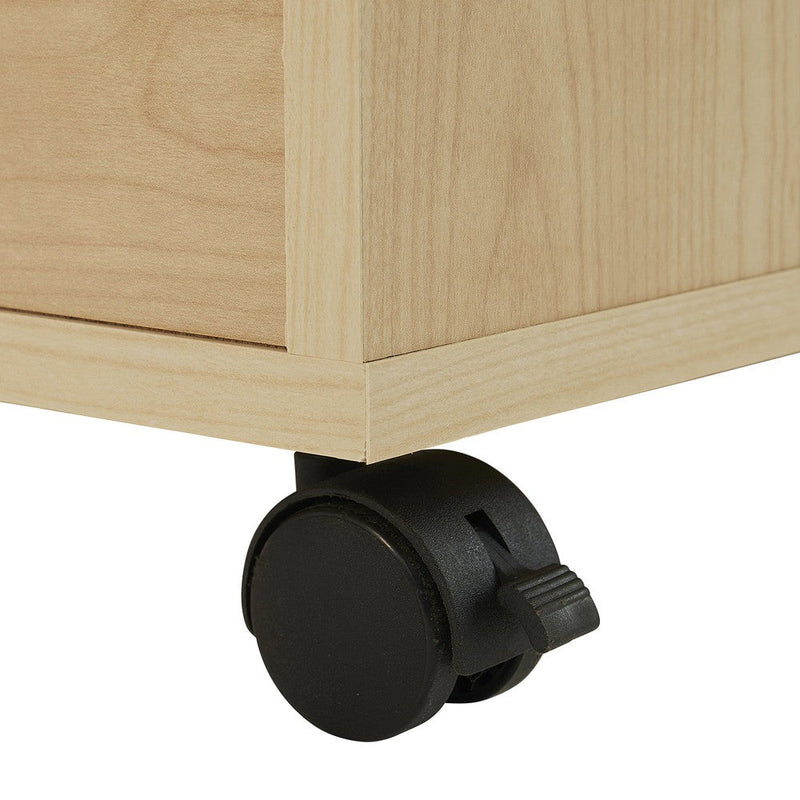 Maple Mobile Fold Away Bookcase, Learning SPACE