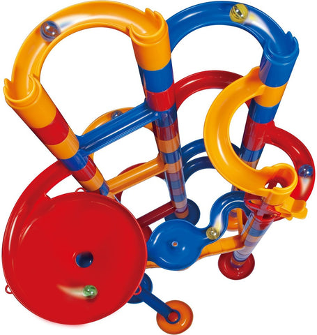 Marble Run - Super Set: 60-Piece Building Fun for Kids-Additional Need,Cause & Effect Toys,Engineering & Construction,Fine Motor Skills,Galt,Gifts for 5-7 Years Old,Learning Activity Kits,Maths,Primary Maths,S.T.E.M,Shape & Space & Measure,Stacking Toys & Sorting Toys,Stock,Tracking & Bead Frames-Learning SPACE