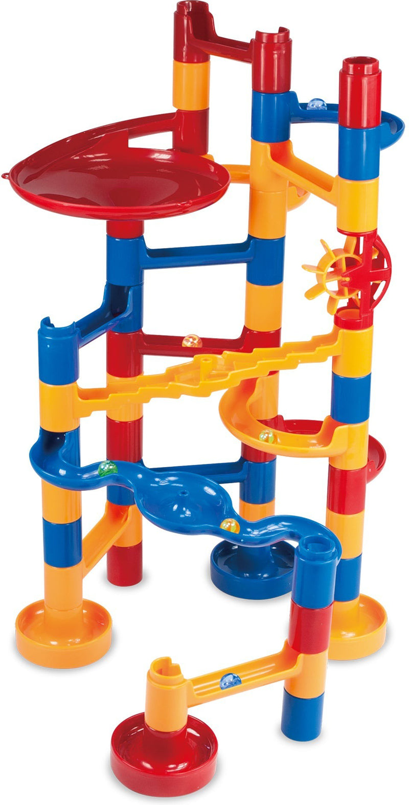 Marble Run - Super Set: 60-Piece Building Fun for Kids, Learning SPACE
