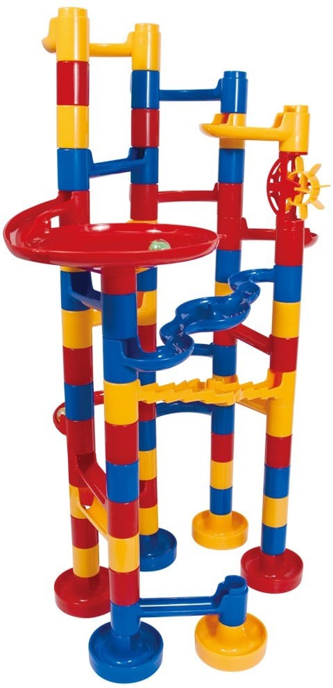 Marble Run - Super Set: 60-Piece Building Fun for Kids, Learning SPACE