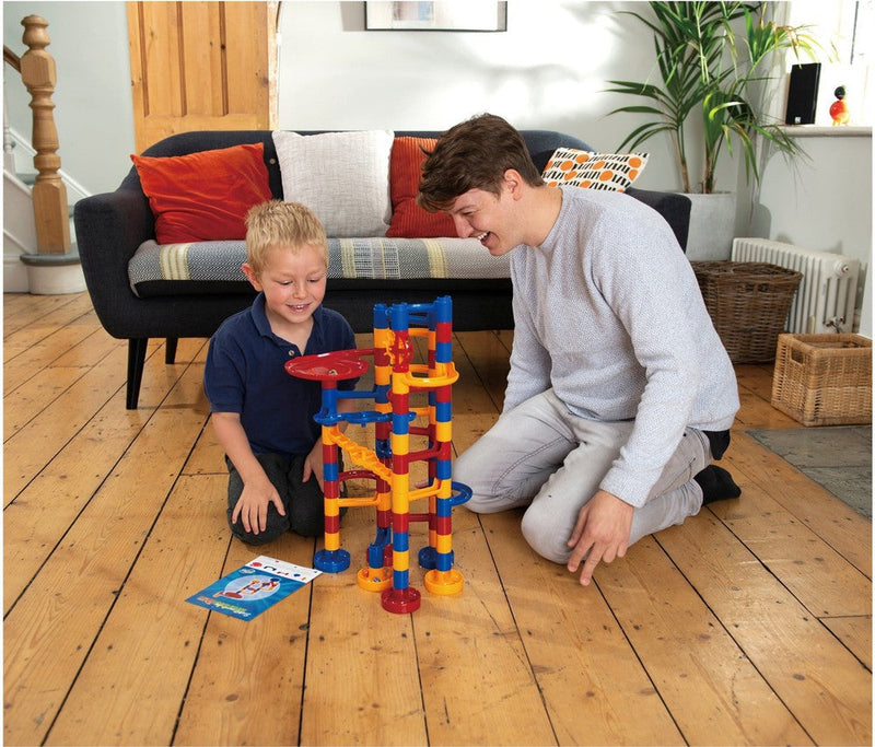 Marble Run - Super Set: 60-Piece Building Fun for Kids, Learning SPACE