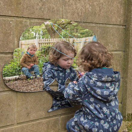 Mark Making Mirror Trees, for Playgrounds and Sensory Rooms, Learning SPACE
