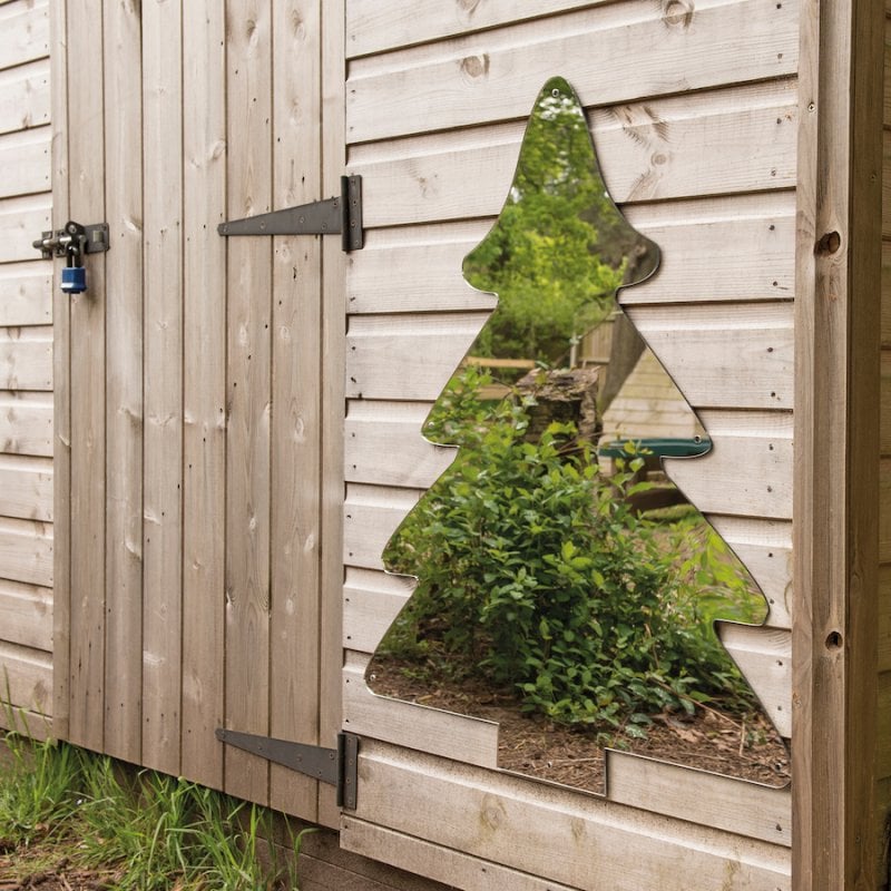 Mark Making Mirror Trees, for Playgrounds and Sensory Rooms, Learning SPACE