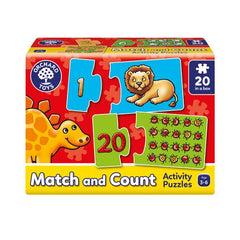 Match and Count - Jigsaw-13-99 Piece Jigsaw,Counting Numbers & Colour,Early years Games & Toys,Early Years Maths,Learning Activity Kits,Maths,Maths Toys,Orchard Toys,Primary Games & Toys,Primary Maths-Learning SPACE