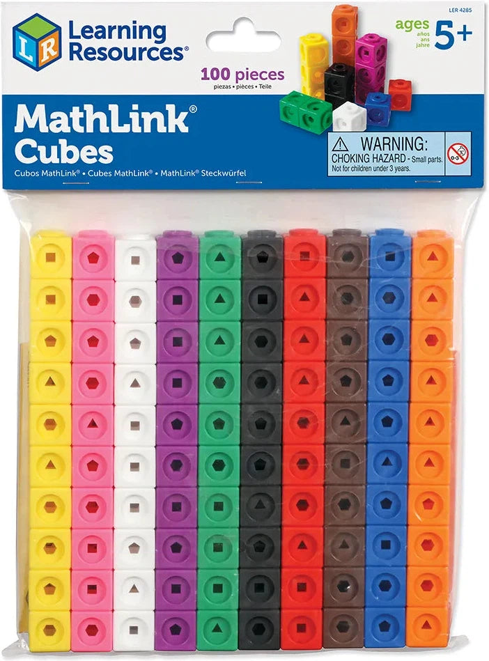 MathLink Cubes (Set of 100 or 1000), Learning SPACE