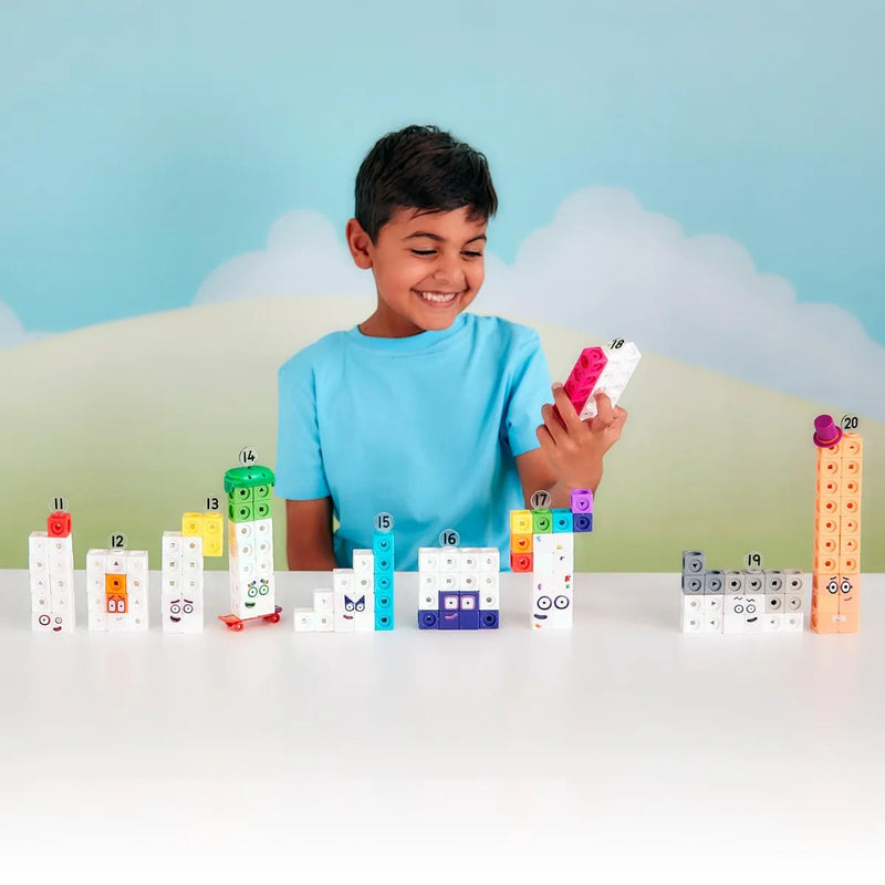 MathLink® Cubes Numberblocks 11-20 Activity Set, Learning SPACE