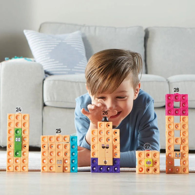 MathLink® Cubes Numberblocks® 21-30 Activity Set, Learning SPACE