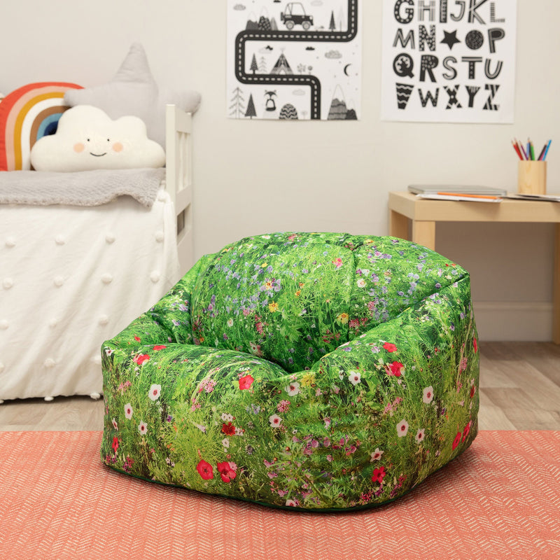 Meadow Children's Bean Bag Chair, Learning SPACE