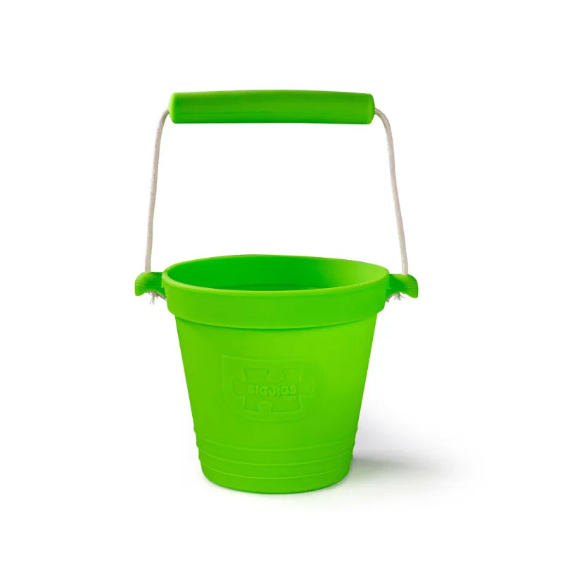 Meadow Garden Green Activity Bucket - Silicone, Learning SPACE