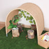 Medium Indoor Wicker Arch-Arches,Cosy Direct,Nooks dens & Reading Areas,Play Dens,Reading Den,Sensory Dens,Wicker & Willow Dens-Learning SPACE