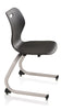 Medium Intellect Wave Rocker Chair-Classroom Chairs,KI Europe,Movement Chairs & Accessories,Rocking,Seating,Vestibular,Wellbeing Furniture-Black-Chrome-IntellectM-7-Learning SPACE