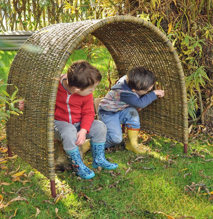 Medium Outdoor Wicker Arch-Arches,Cosy Direct,Outdoor Dens,Outdoor Furniture,Outdoor Play,Play Dens,Sensory Dens,Wicker & Willow Dens-Learning SPACE