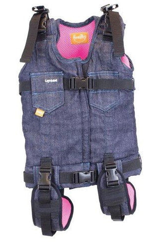 Medium Pink Upsee Harness Only-Adapted,Adapted Outdoor play,Mobility Aid,Preloved,Specialised Prams Walkers & Seating-Learning SPACE