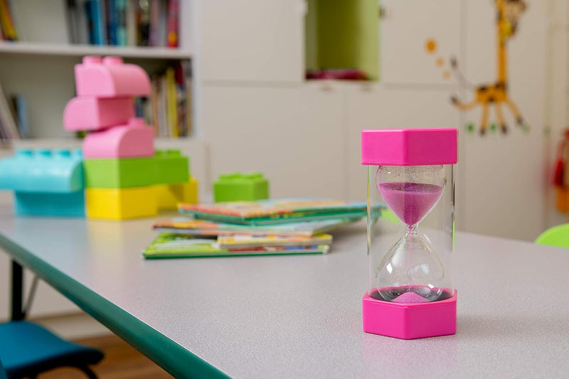 Medium Sand Timer - 2 Minutes (Pink), Learning SPACE