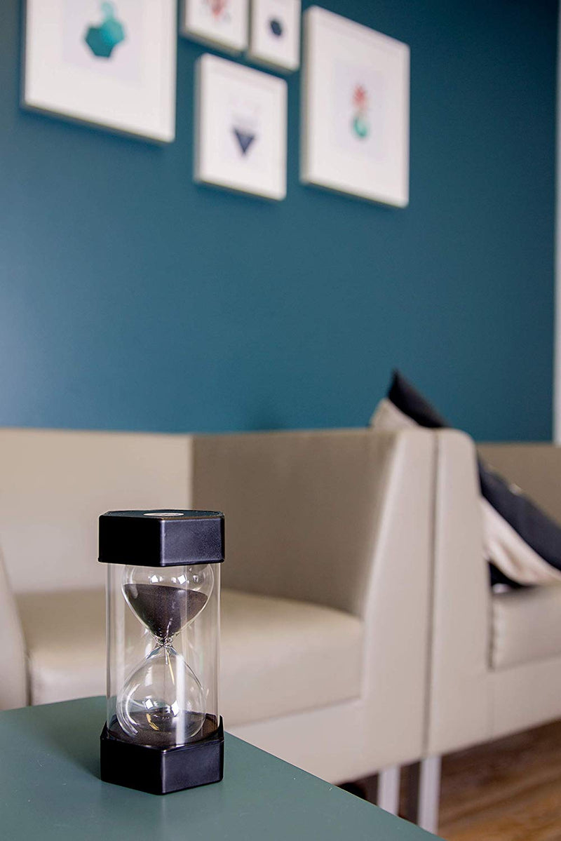Medium Sand Timer - 30 Min. (Black), Learning SPACE