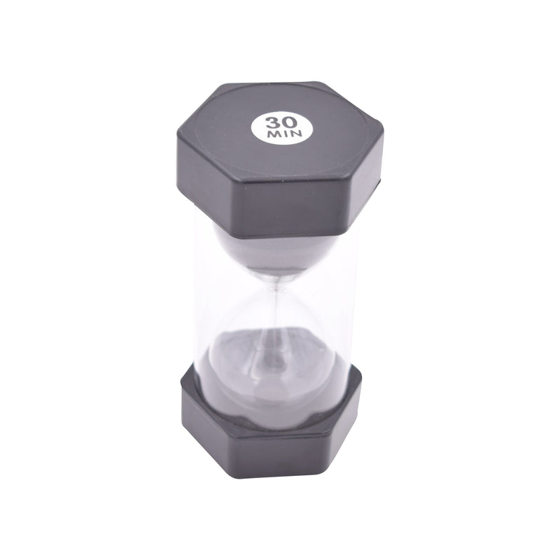 Medium Sand Timer - 30 Min. (Black), Learning SPACE