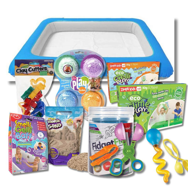 Messy Play Sensory Box, Arts & Crafts Learning SPACE