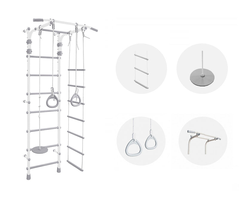 Metal Wall Bars - Gamma Pastel 2 - Grey, Learning SPACE