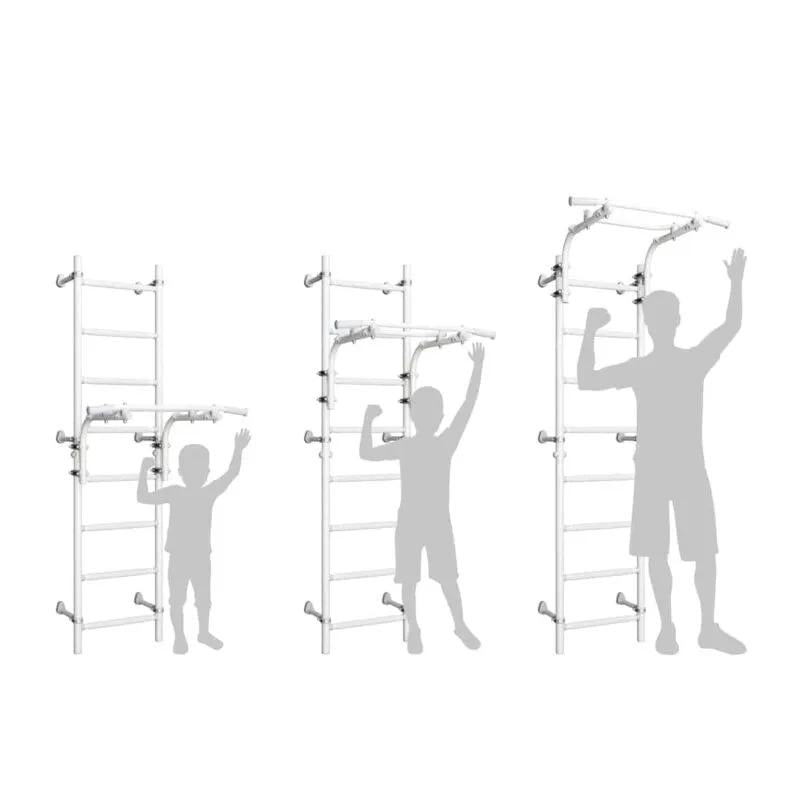 Metal Wall Bars - Gamma Pastel 2 - Grey, Learning SPACE