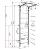 Metal Wall Bars - Gamma Pastel 2 - Grey, Learning SPACE