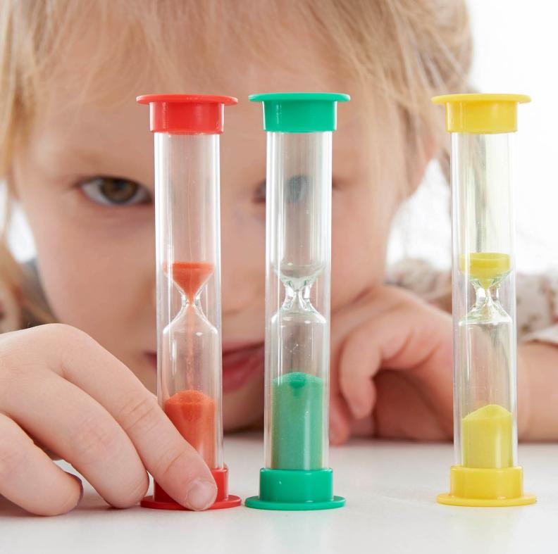 Midi Sand Timers - Pk5, Learning SPACE