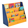 Milan Book Display Units-Bookcases,Classroom Displays,Classroom Furniture,Dropship,Milan,Shelves,Storage,Storage Bins & Baskets,Wellbeing Furniture-Blue-KB1-ML020-08/BLUE-Learning SPACE
