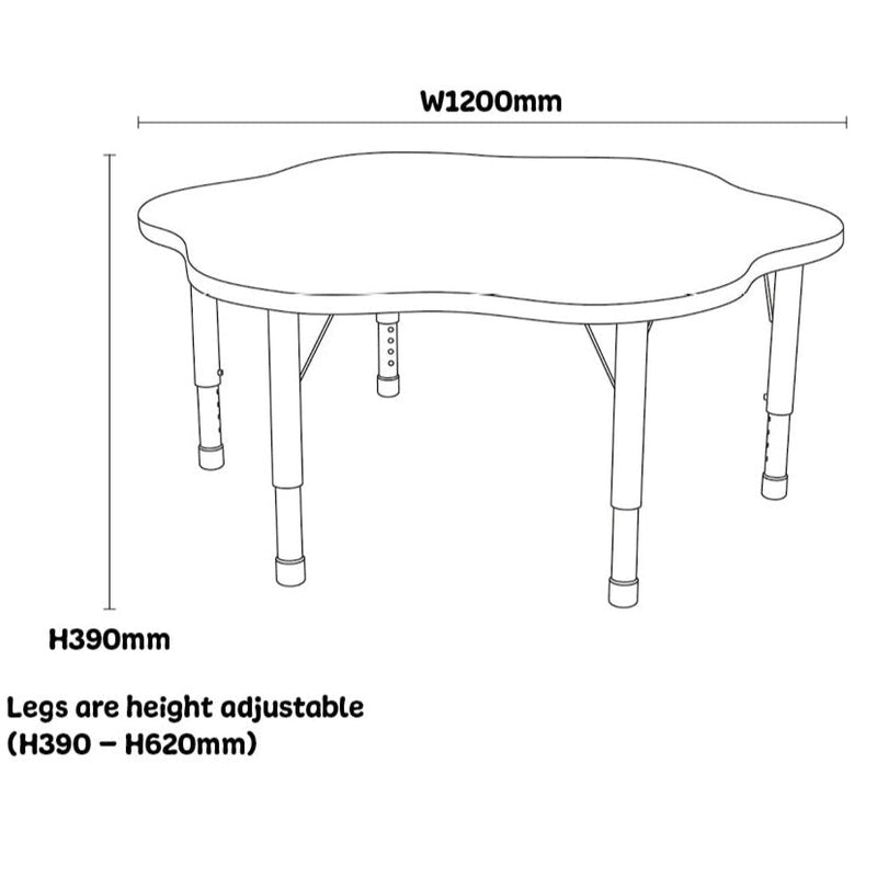 Milan Flower Table, Learning SPACE