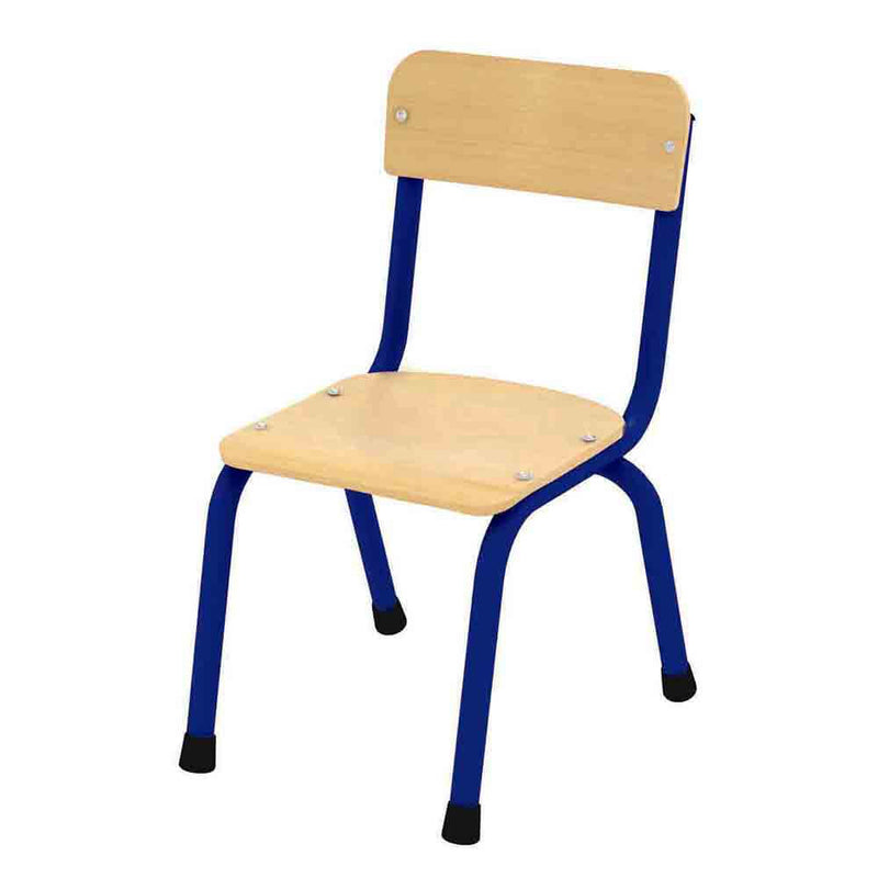Milan Stackable Chairs, Blue 6-8 Years Learning SPACE