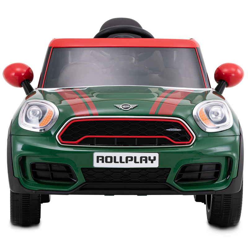 Mini Countryman 12V Premium Electric Ride-On Car + Remote Control – Green, Learning SPACE