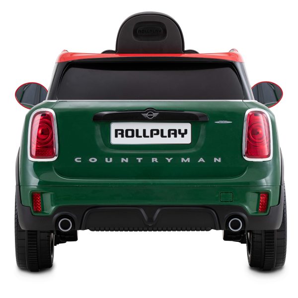 Mini Countryman 12V Premium Electric Ride-On Car + Remote Control – Green, Learning SPACE