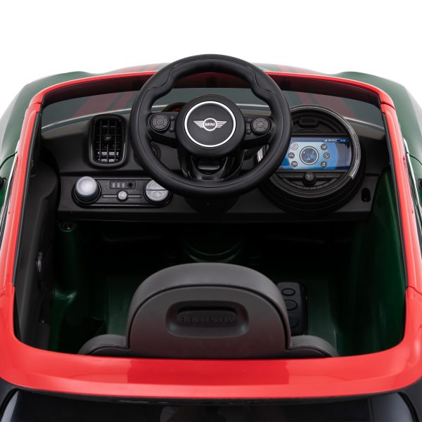 Mini Countryman 12V Premium Electric Ride-On Car + Remote Control – Green, Learning SPACE