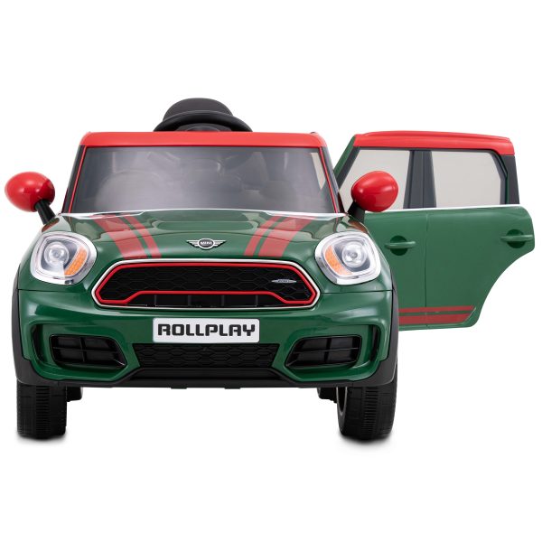 Mini Countryman 12V Premium Electric Ride-On Car + Remote Control – Green, Learning SPACE