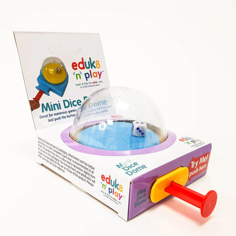 Mini Dice Domes - Never Lose Dice Again-Early Years Maths,EDUK8,Games & Toys,Maths Toys,Table Top & Family Games-Learning SPACE