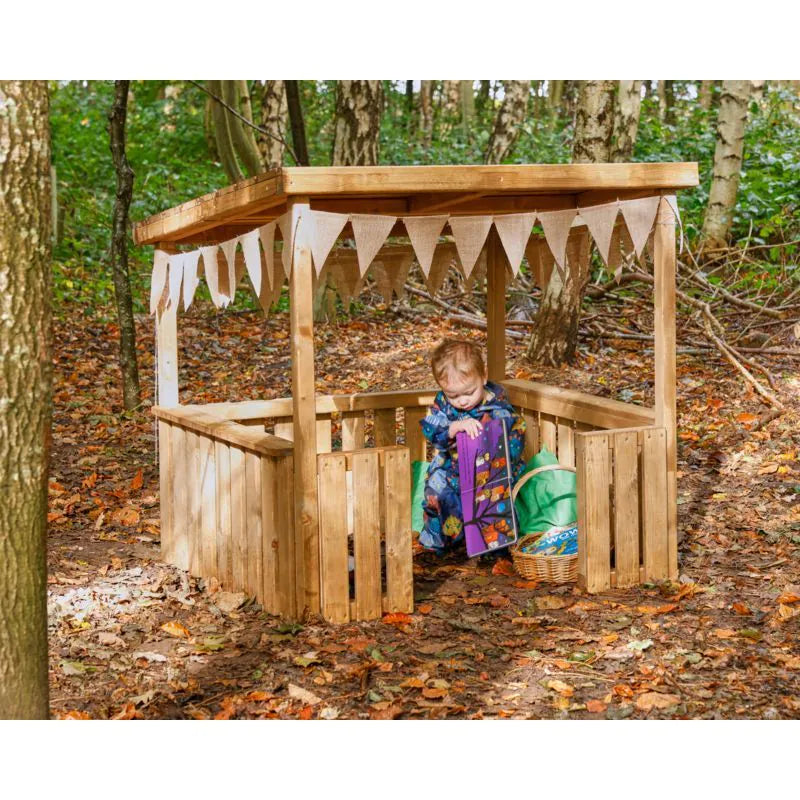 Mini Loft Wooden Playhouse, Learning SPACE