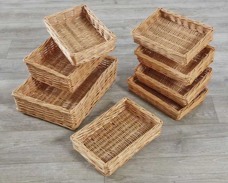 Mini Padstow Trays (6Pk)-Cosy Direct,Storage,Storage Bins & Baskets,Trays,Wellbeing Furniture-Learning SPACE