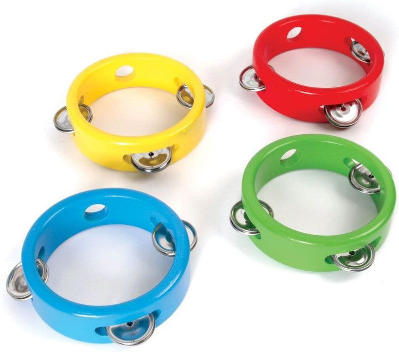 Mini Tambourine (Single) - Children's Musical Instrument, Learning SPACE