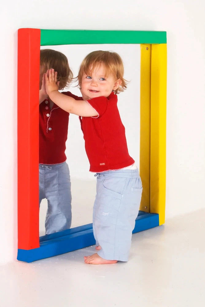 Mirror Soft Frame (850mm)- Develops Children's Self-Awareness, Mirrors Learning SPACE
