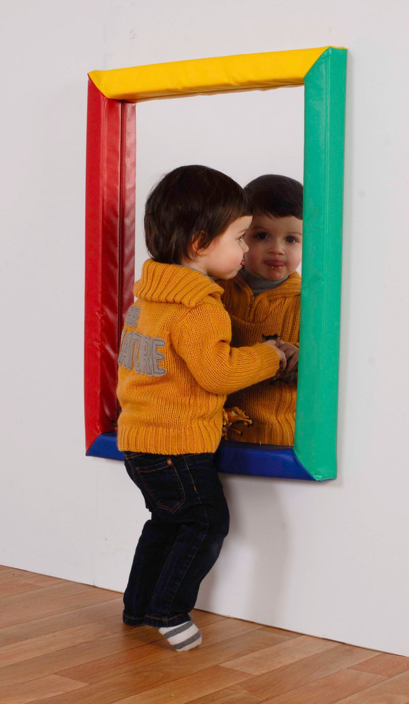Mirror with Soft Frame (750x 550mm sq), Learning SPACE