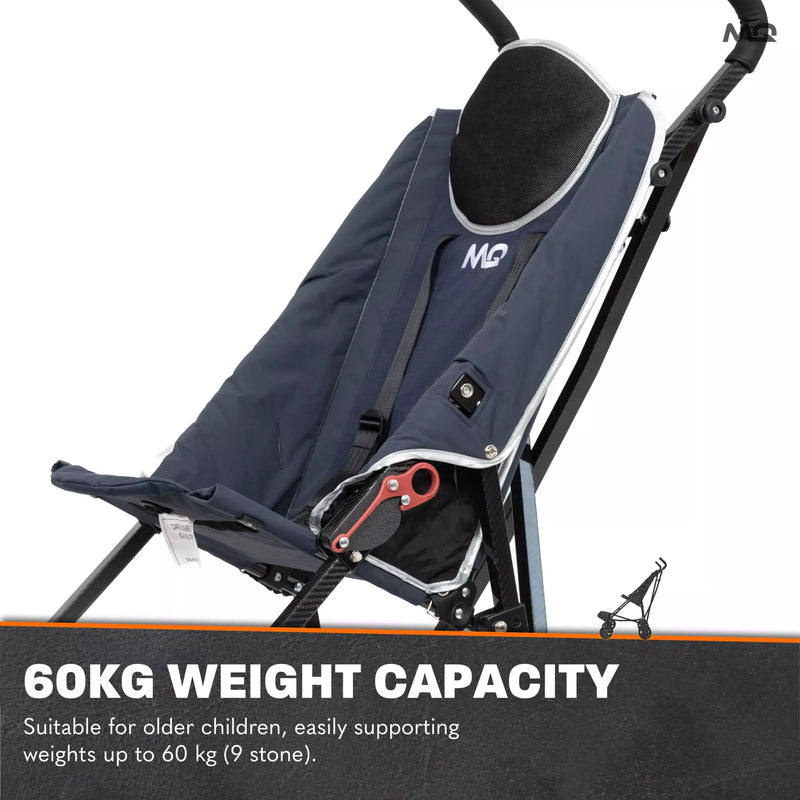 MobiQuip XL Carbon Fibre Disability Pushchair, Learning SPACE