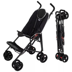 MobiQuip XL Carbon Fibre Disability Pushchair, VAT Exempt Black Learning SPACE