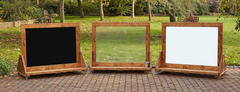 Mobile Chalkboard Easel-Arts & Crafts, Chalk, Cosy Direct, Drawing & Easels, Early Arts & Crafts, Primary Arts & Crafts, Storage, Trolleys, Wellbeing Furniture-Learning SPACE