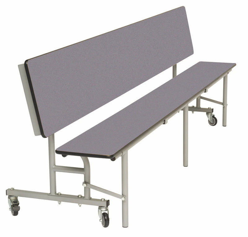 Mobile Convertible Mobile Folding Bench Unit - Age range 11+, Blue Grey Learning SPACE